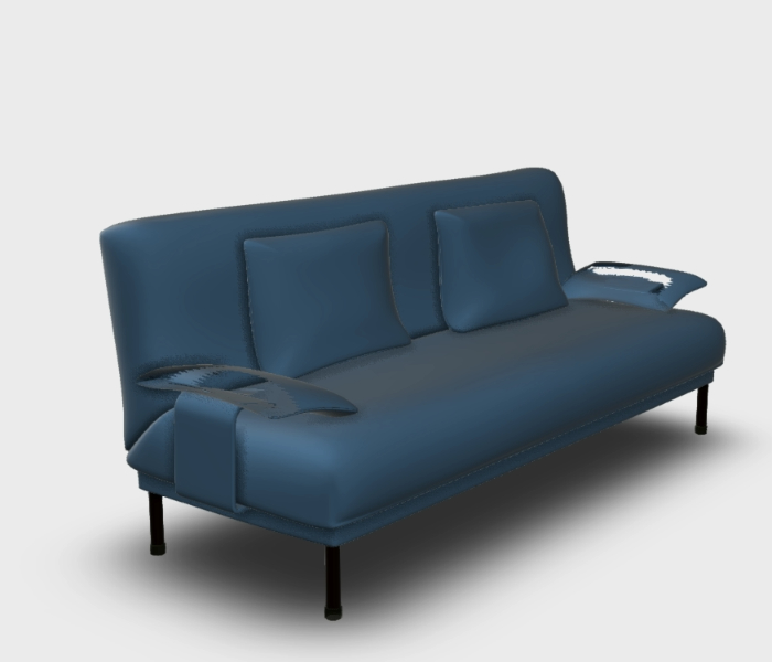 Doble sofa 3d