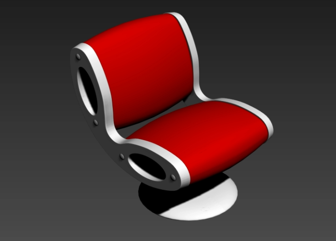 Fixed seat 3d