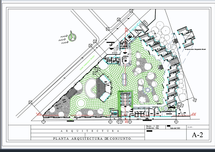 Orphanage in AutoCAD | CAD download (3.01 MB) | Bibliocad