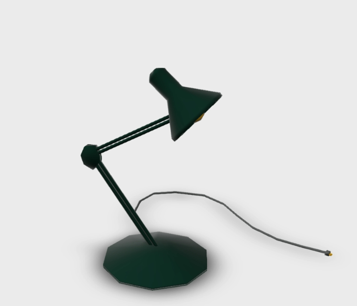 Desk lamp 3d