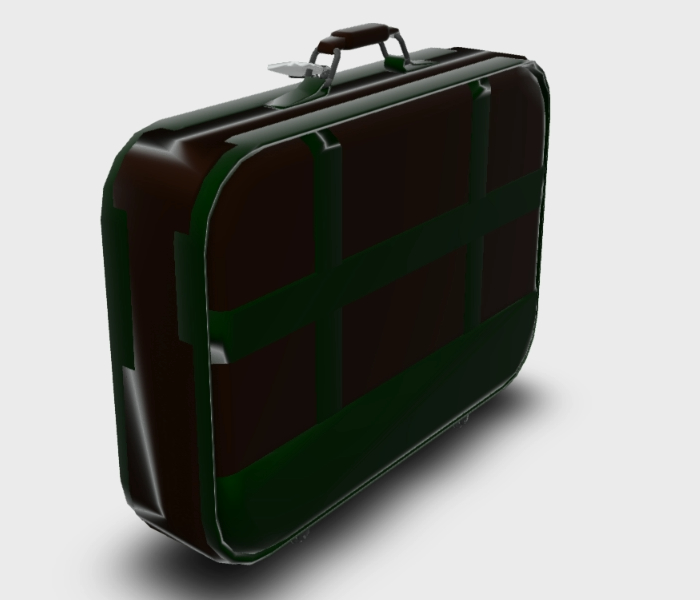 Suitcase 3d