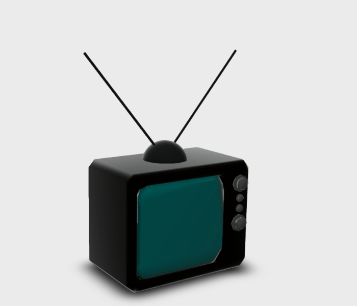 Small TV 3d