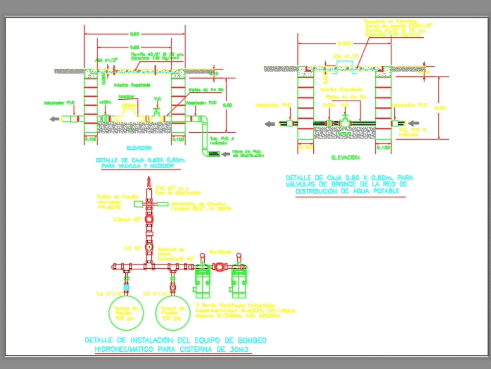 Valvulas ap en AutoCAD Descargar CAD