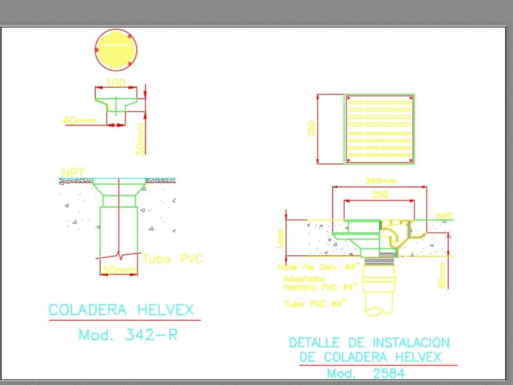 Detail strainer