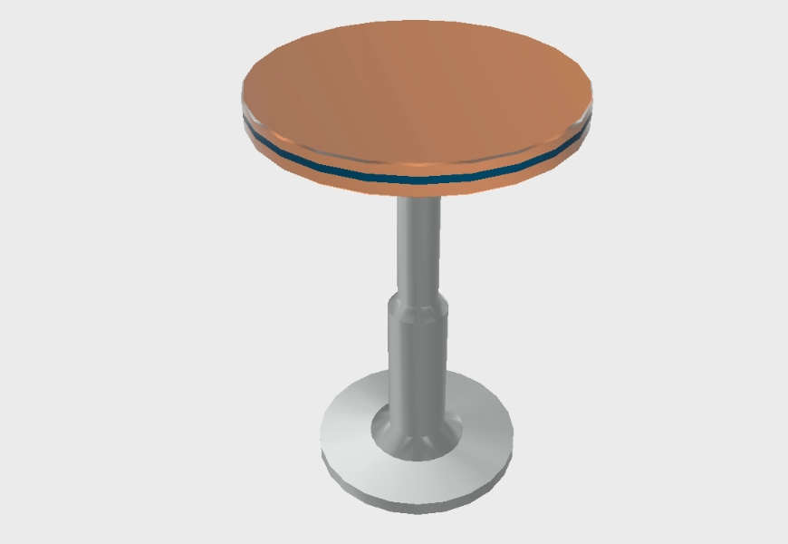 Bar table 3D