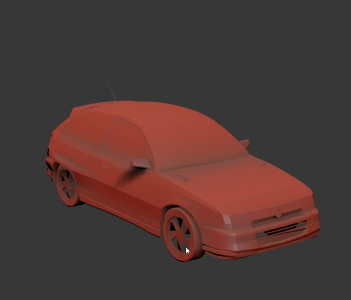 Car Chevrolet Astra 3D