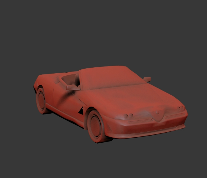 car Alfa GTV 3D