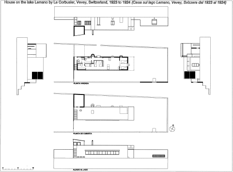 Planes La Petite Maison Le Corbusier 10952 Kb Bibliocad
