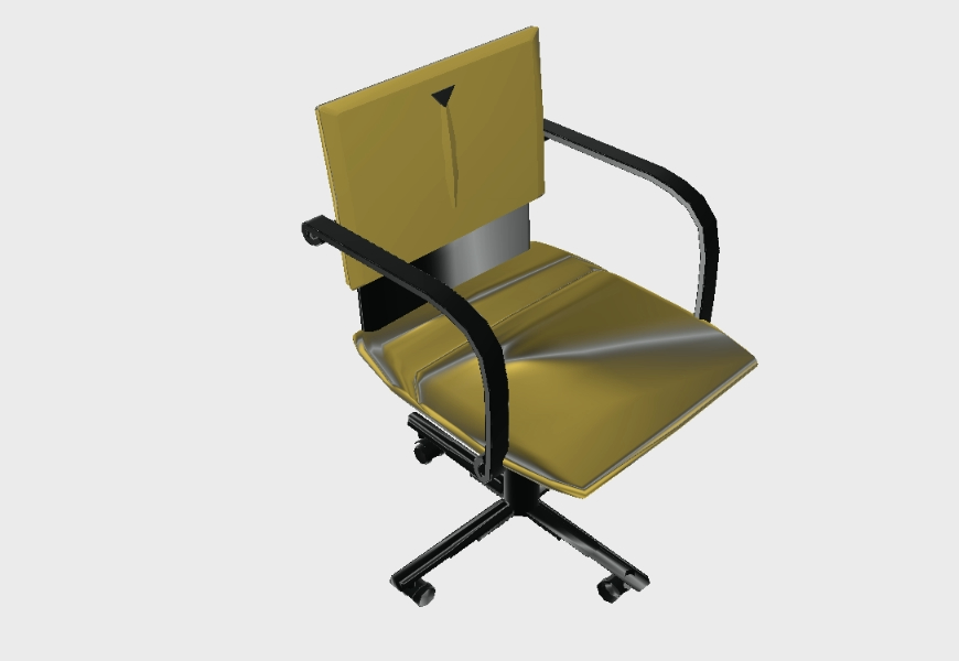 Chaise de bureau 3d