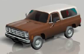 Van Chevrolet 3d