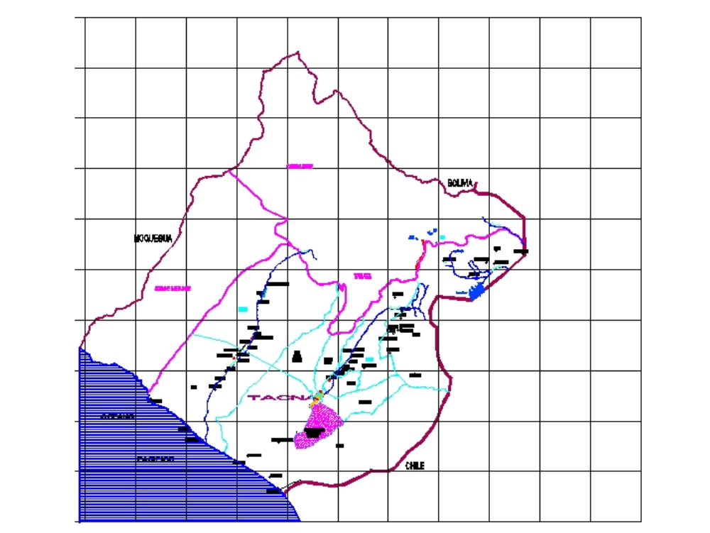 Tacna hydrography