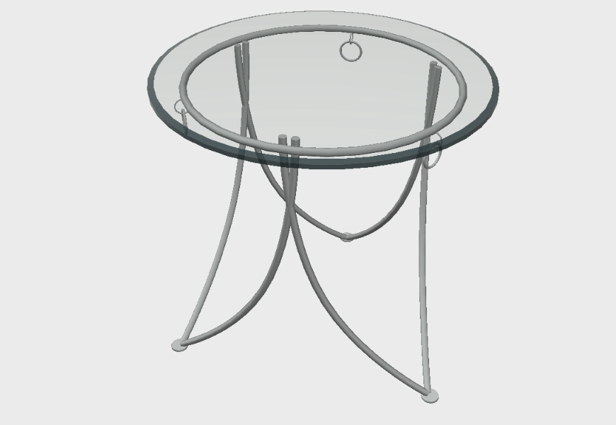 Circular table