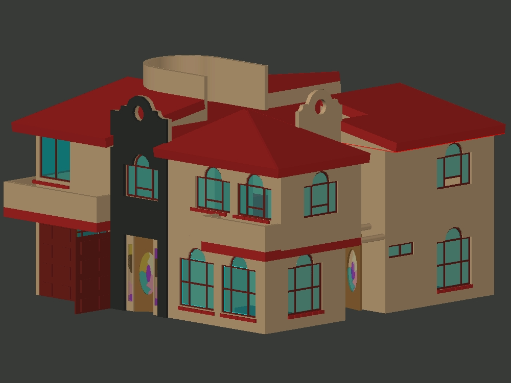 Casa  Habitación 3D