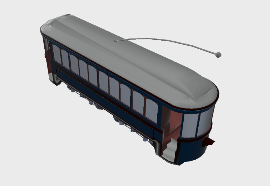 Straßenbahn 3d