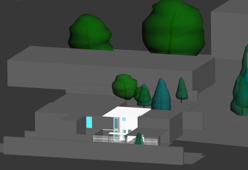 Casa em 3D MAx