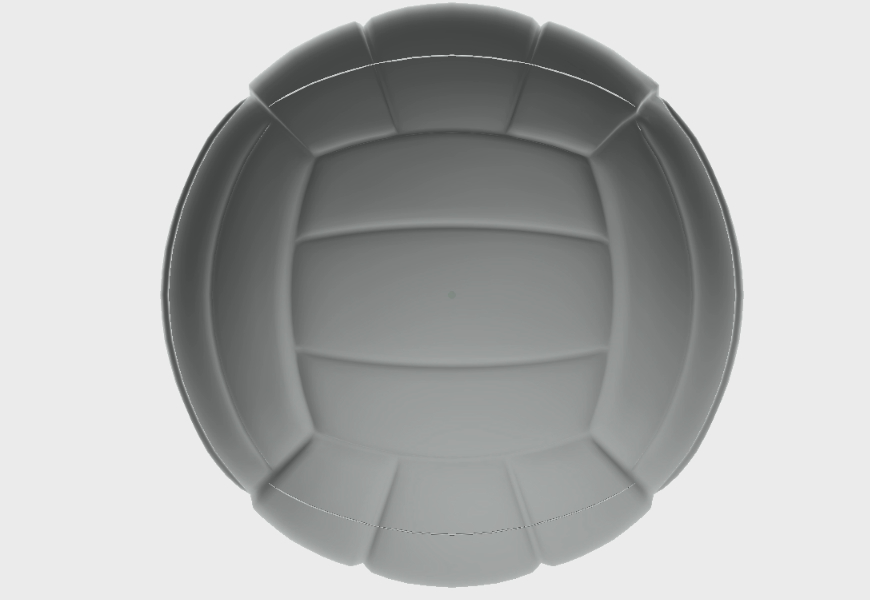 Volleyball in 3d