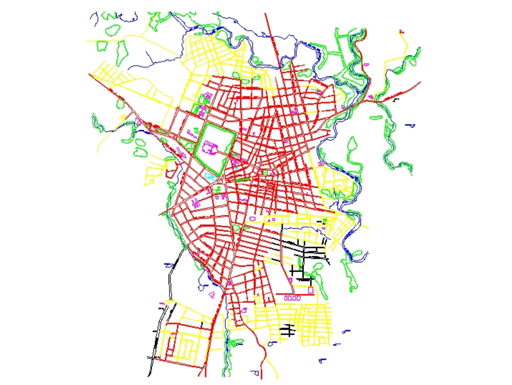 Plano urbano de Higüey 