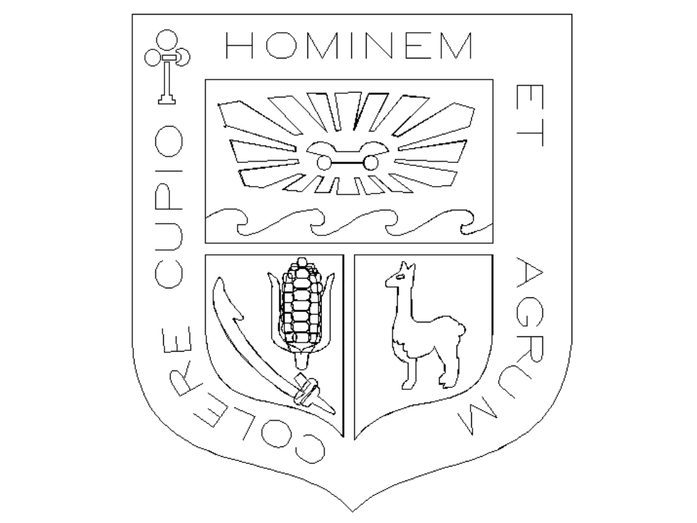 Shield of National Agrarian University of La Molina - UNALM