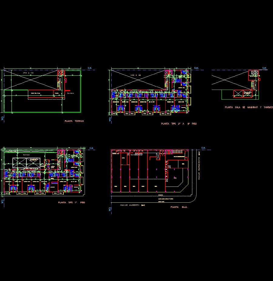 Plantas De Projeto Em Autocad Baixar Cad 26574 Kb Bibliocad 7790