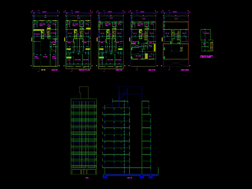 High-rise multi-family building