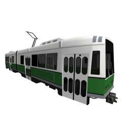 3D Straßenbahn