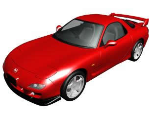 Automóvil Mazda 3d
