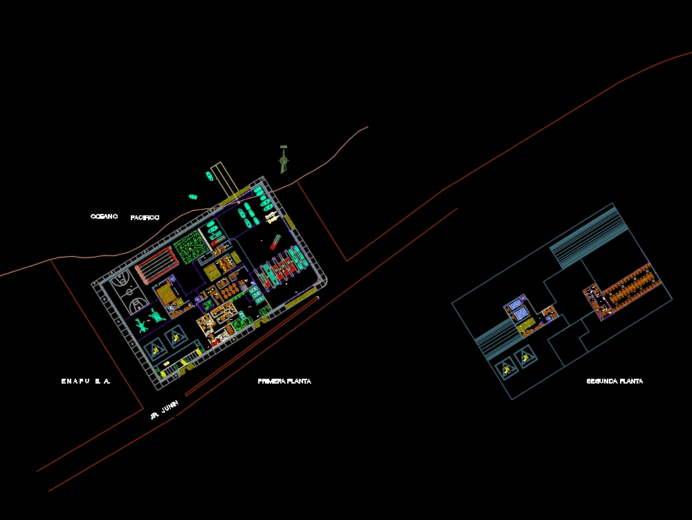 Centro de emergência em AutoCAD Baixar CAD (973.08 KB) Bibliocad