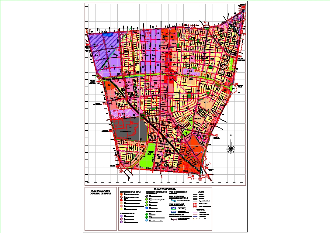 Plano regulatório do município de Macul
