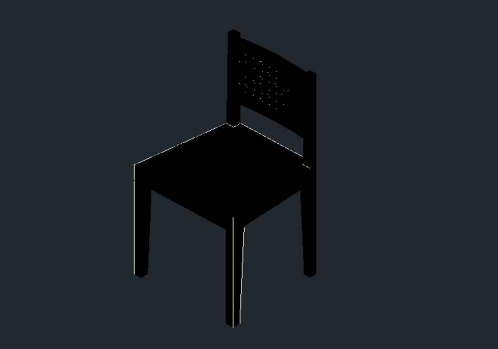 3d chair