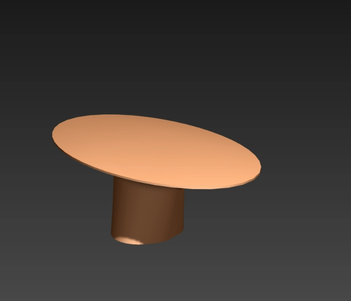 Round table 3D