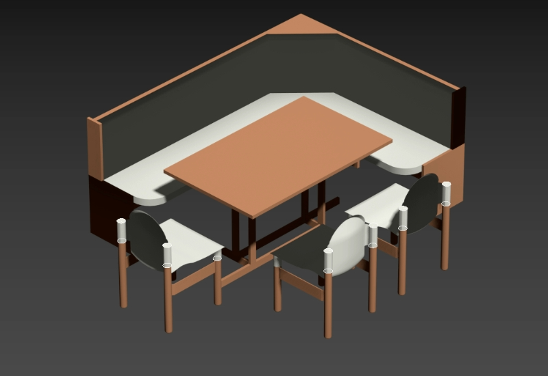 Fixed dining room