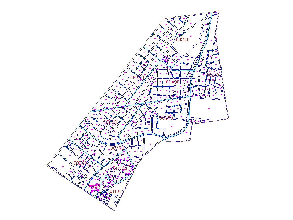 Mapa do bairro de Jesus Maria