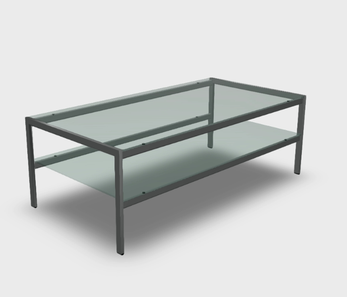 Table glass cover3d