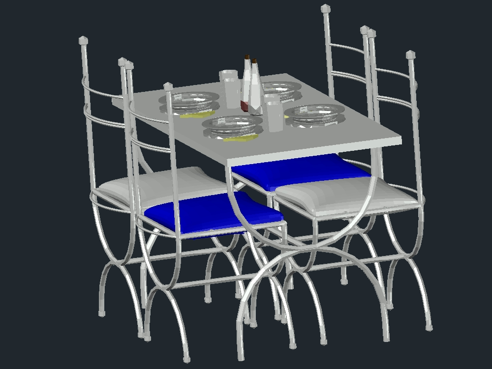 3d iron table