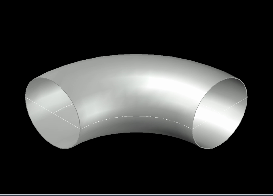 3d pipe elbow