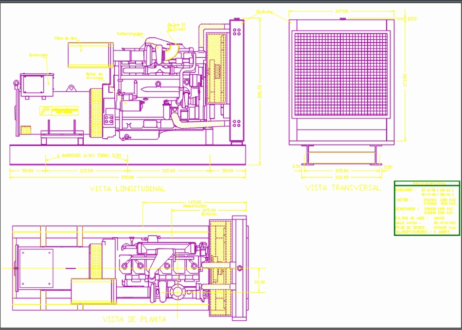 Electic generator in AutoCAD | CAD download (197.02 KB ... electrical plan generator 