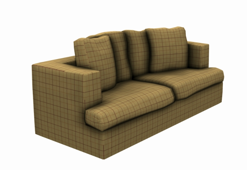 Canapé moderne en 3D