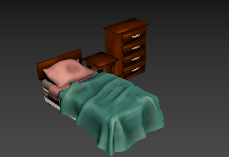 3D Bedroom Furnitures