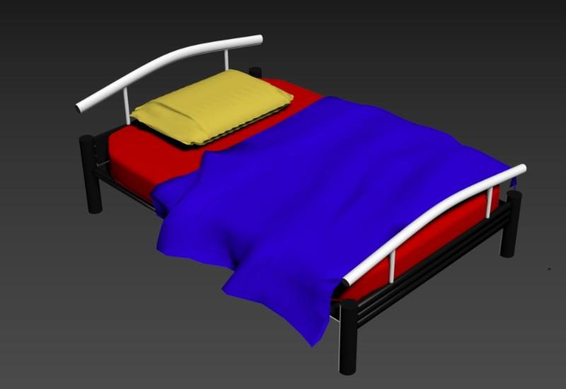 3D Single Bed