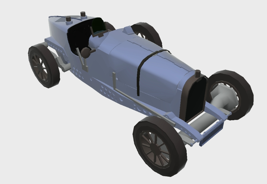 Bugatti Car 3d