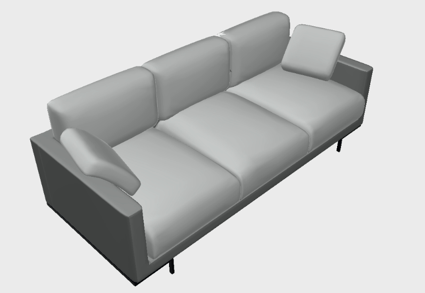 Canapé 3D
