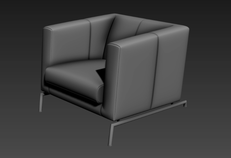 3D Armchair