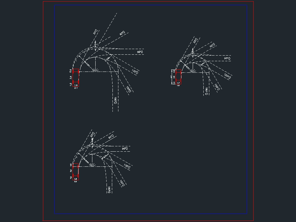 turning circles for vehicles