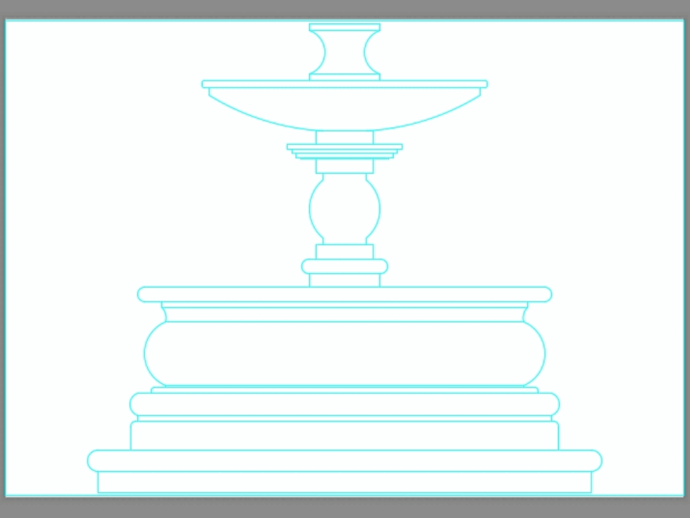 Fuente de cantera en AutoCAD  Descargar CAD gratis (7.82 