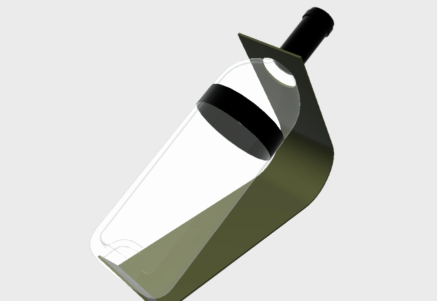3d Porthole Bottle