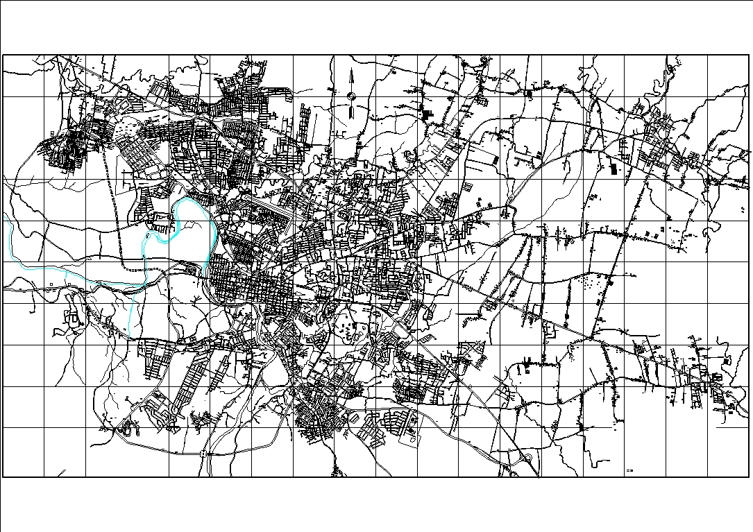 City plan Santiago Dominicana