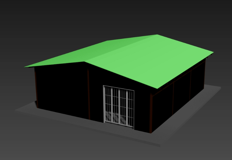 Hangar de production 3D