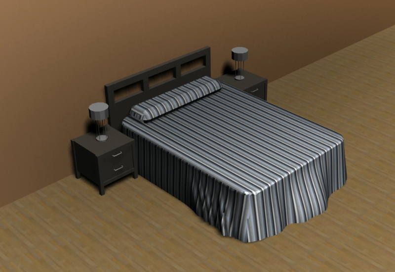 3d Doble Bed