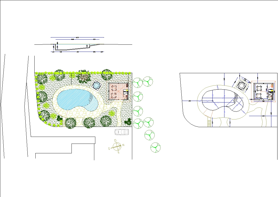 Piscina Riñon tipo 2