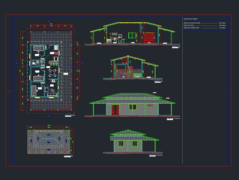 Planos De Casa Campo En Dwg Autocad Vivienda Unifamiliar D Hot Sex Picture 0914